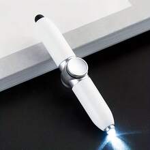 1 chiếc bút xoay có đèn LED, bút bi xoay dùng trong văn phòng, bút cảm ứng, quà tặng ngày lễ - Nhiều màu - Xem 16