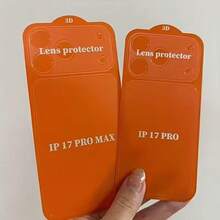 2-In-1 Back Film Set (Back Screen Protector + Camera Lens Protector) Compatible With IPhone 17 Pro Max, Phone Accessories, Seamless Fit, Streamlined Design, Premium Material, Ideal For Mobile Photographers Applicable To Daily Shield, Office, Home Daily Shield Office Home Phone Camera Cover Waterproof Shockproof Anti-Fall Scratch Resistant