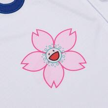 Men's #17 Shohei Los Angeles Baseball Jersey,Japan Version With Cherry Blossom Printed Design, Letter Embroidery T-Shirt,World Baseball Classic Fan Gift - 白色 - 查看 6