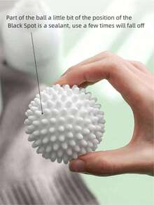 6pcs Fluffy Laundry Balls - Pet Hair Remover, Fabric Hair Absorber And Remover, Washing Machine Cleaning Balls - Enhance Your Laundry Experience. Washing Machine Accessories: Reusable Laundry Balls, Washing Machine Laundry Balls, Laundry Drying Balls, Fabric Softener Balls - Multicolor - View 7