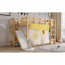 Kids Bed Frames, Headboards & Footboards - Natural + Wood + 90cm*200cm - View 9