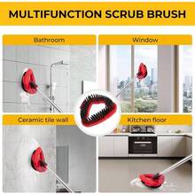 Scrub Brush O Cedar EasyWring 1 System, Scrubber Mop Replacements, Hard Bristle Cleaning Brush Shower Floor, Tub, KitchenNot Fit RinseClean 2 - - 1 - 查看 6