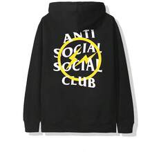 Anti Social Social Club Choose The Striking Sunburst Yellow For A Dynamic, Vintage-Inspired Aesthetic. This Bright Yellow Tone Captures Attention And Embodies The Classic Energy Of Retro Athletic Wear, Making The Graphic Sweatshirt Feel Immediately Distinct. It's The Ideal Color Choice For Injecting Warmth And A Noticeable Pop Of Color Into Any Casual Or Hip-Hop Inspired Outfit. - Áo hoodie Yellow Bolt - Xem 4