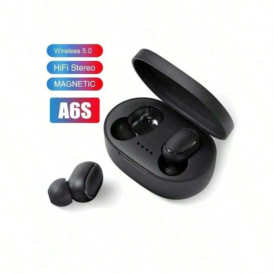 Hot Selling TWS True Wireless Earphones - In-Ear Dual-Ear, High-Quality Sound, High-Definition Calls - For Music & Running - Suitable For All - Perfect Gift For Music Lovers & Fitness Enthusiasts Wireless Earbuds, High-Quality Sound, Noise-Cancellation, Long Battery Life, Wireless Compatible, Portable For Music & Outdoor Activities, Multiple Colors Available TWS Wireless Earbuds, High Fidelity Stereo Headphones, Sports Headphones, Touch Controlled In Ear Headphones With Charging Case With Mic - Màu ngẫu nhiên (1 bộ) - Xem 1