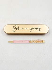 Engraved Pierre Cardin Pen In Box – Personalized MBA Graduation Gift 2025, Luxury Gift For Business School Graduate, Custom Name & Birthday Flower, Elegant Minimalist Design With Gift Box, Personalized Ballpoint Pen For Teachers, Couples, Office, Home - Birthday/Christmas/Graduation Gift - Ideal For Everyday & Special Occasions, Office Stationery, Sleek Design, Smooth Writing Pen,New Job, Office Supplies