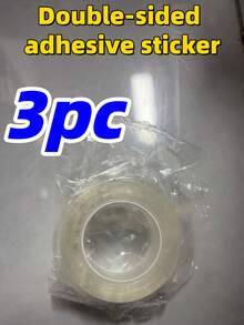 1pc Home Decor Tear-Resistant Tape, No Residue Double-Sided Acrylic, Washable & Reusable, Suitable For Office, Car, Wall, Mirror, Phone, Laptop, Poster, Art & Holiday Decor - Fits All Surfaces, Great Gift For Mom & Daughter [Random Color] - Multicolor - View 14