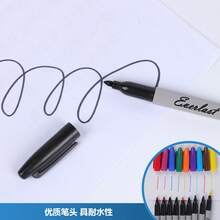 6/12 bút dạ đen đầu nhọn, bút dạ màu, lý tưởng cho văn phòng, trường học và các dự án thủ công - Nhiều màu - Xem 3
