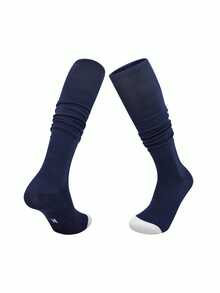 1双青少年过膝运动袜，专业训练及比赛用排球/足球/棒球/曲棍球袜，涤纶针织面料，适合12岁及以上儿童。 - 彩色 - 查看 13