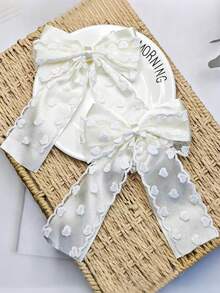 3/6 قطعة/مجموعة من مشابك الشعر بفيونكة من الدانتيل باللون الأسود والأبيض والوردي، مناسبة للأنماط الحلوة والكيوت والجوثيك، تناسب البنات والنساء، يمكن ارتداؤها مع الملابس الحلوة والكلاسيكية والفينتاج للاستخدام اليومي والمناسبات والحفلات، مشابك الشعر، مشابك الشعر الكبيرة - متعدد الألوان - مشاهدة 9