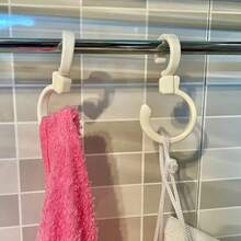 1pc Multi-Angle Rotating Hook, Heavy Duty Portable Foldable Design Universal Cart Hook, Multifunctional Practical Hanger - Multicolor - View 4