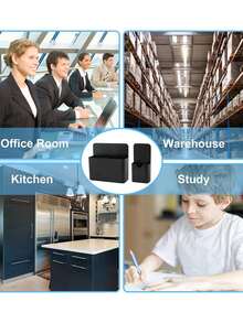 1pc Magnetic Refrigerator Storage Box Organizer Suitable For Kitchen Utensils Items Stationery Makeup Brushes Cosmetics Accessories Multi-Functional Storage Solution Container - Multicolor - View 5