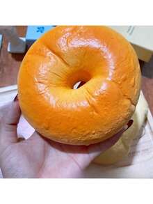 New Arrival - Oversized Bagel Squishy - Soft & Squishy Bread - Food Squishy Toy - Jumbo Bagel - Stress Relief Squishy - Slow Rising Toy - Realistic Bread Replica - Birthday Gift - Holiday Gift - Present - Toy - Squishy Toy - Deformable Toy - Multicolor - View 17