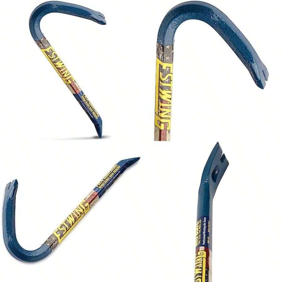 Estwing EWB-18 Wrecking Bar, Gooseneck, 18-Inch(12" (Inches)) - Multicolor - Ver 1