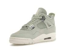 Air Jordan 4 Retro 'Abundance / Seafoam' Green Sail Metallic-Silver Sneakers Women HV0823-003 - 彩色 - 查看 4