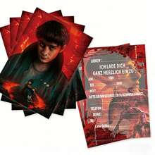 12件/套 热销产品：5种设计的生日、节日、派对、邀请卡、贺卡、新年礼物、情人节礼物、复活节礼物 - 彩色 - 查看 1