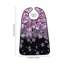 1pc Adult Bib For Women, Meal Protection Cover, Washable And Wipe Clean, Snap Button Style Adult Feeding Apron, Protective Clothing Cover