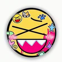 1pc 4.4cm/1.73inch Guitar Cat Pattern Safety Pin Badge, Suitable For Attaching To Clothing, Bags, Backpacks, Fun Gift For Family And Friends - Multicolor - View 15