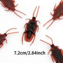 Simulation Cockroach + Centipede + Scorpion + Prank Toy Set! Highly Detailed And Realistic Texture That Will Make You Scream Office Pranks, Friend Gatherings, And White Elephant Exchange Party Must-Have! Soft Plastic Material, And Harmless, Easily Create Hilarious Scenes ~ Instant Party Atmosphere MVP - 蜈蚣 - 查看 2
