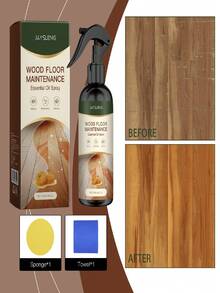Wood Floor Maintenance Oil Spray - Nourishing And Cleaning Spray To Revive Wood Grain Luster. This Wood Floor Maintenance Oil Spray Is Like A Gentle Spring Rain Nourishing The Floor, Making Dry, Dull Floors Instantly "Disappear" And Regain Their Natural Shine! - 彩色 - 查看 5
