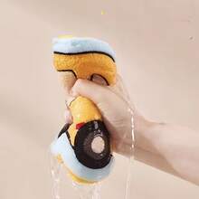 1 Pack Cute Cartoon Embroidered Car Bathroom Hand Towel Autumn Winter New Thickened Absorbent Kitchen Bathroom Towel - 紅色 - 查看 5