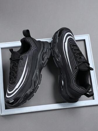 Fashion Casual Men's Shoes,Classic Stylish Men Sports Shoes Lace-Up Running Shoes,Personalized Men Sneakers Street Casual Shoes