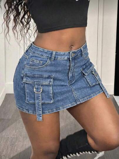 新款女士牛仔裙 低腰迷你紧身裙 复古水洗牛仔裙 秋季女装 冬季女装 万圣节服装 外出乡村音乐会 Y2K 万圣节服装 女士外出牛仔迷你裙 牛仔裙 印花迷你裙 女士牛仔裙 Y2K 美学裙 Y2K 下装 迷你牛仔裙