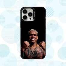 Funda para teléfono C-Charles Fighting Oliveira para 17,16,15,14,13,12,11,Pro,MAX, cubierta blanca mate a prueba de golpes - Z4 - Ver 8