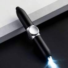 1 chiếc bút xoay có đèn LED, bút bi xoay dùng trong văn phòng, bút cảm ứng, quà tặng ngày lễ - Nhiều màu - Xem 8
