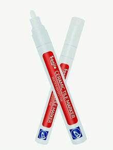 2/4支装瓷砖填缝笔，防水防霉修补笔，适用于厨房浴室墙地砖缝隙