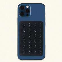 1个方形硅胶吸盘手机壳，背面带硅胶吸盘，适用于家居用品吸盘、手机吸盘；24个单面硅胶吸盘，简约吸盘贴纸，防滑手机壳，便携式可移动手机支架（适用于玻璃、瓷砖和其他光滑表面，使用前清洁产品表面可延长使用寿命）；兼容、安卓手机；生日礼物，送给家人、朋友的礼物；生日浴室手机支架；手机配件；粘性支架 - 彩色 - 查看 7