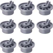 4pcs/8pcs Replacement Rollers/Wheels For Bosch Dishwasher AP2802428 165314 - Multicolor - View 1