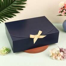 精装翻盖礼盒，配丝带，适合作为朋友生日、节日、公司礼品、商务拜访、新年和情人节礼物。让送礼更显优雅精致。 - 藏蓝色 - 查看 2