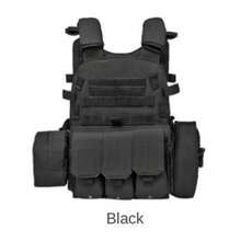 1 pezzo Gilet da allenamento multifunzionale per esterni - Sistema Molle, regolabile, adatto per giochi CS, escursionismo e pesca, materiale in poliestere durevole, adatto per tutte le stagioni. Gilet da allenamento multifunzionale leggero da uomo, gilet tattico per esterni CS, gilet da campeggio per esterni. - Multicolore - Visualizzare 1