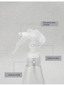 200ml Alcohol Spray Bottle, Household Garden Watering Can, Beauty Hair Mist Sprayer - Transparent - View 3