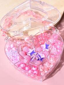 1 Box Handmade Beaded Toys, Wholesale Girls DIY Bracelet Educational Craft Jewelry Materials For Necklace & Bracelet