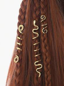 European And American Fashion Celtic Jewelry Retro National Wind Rotating Spiral Hairpin Hair Pin Irish Hair Accessories - Multicolor - View 5