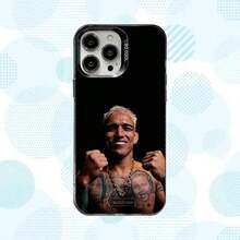 Funda para teléfono C-Charles Fighting Oliveira para 17,16,15,14,13,12,11,Pro,MAX, cubierta blanca mate a prueba de golpes - Z4 - Ver 12