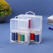 2pcs Transparent Battery Storage Box, Can Hold 24 Batteries - Multicolor - View 8
