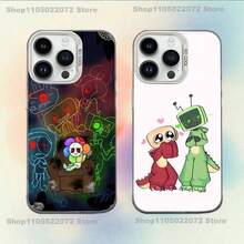 Funda de Teléfono Game D-Dandys W-World para 17,16,15,14,13,12,11,Pro,E,MAX Cubierta Mate Blanca a Prueba de Golpes - Z3 - Ver 3