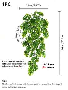 1/30 件装人造桉树叶藤蔓，仿真植物，适用于家居、餐厅、客厅、户外花园装饰、插花、摄影道具、秋冬季、花瓶、花墙、花环、新娘捧花、婚礼装饰、DIY花环材料、生日派对装饰、家居装饰配件、情人节 - 綠色1 - 查看 3
