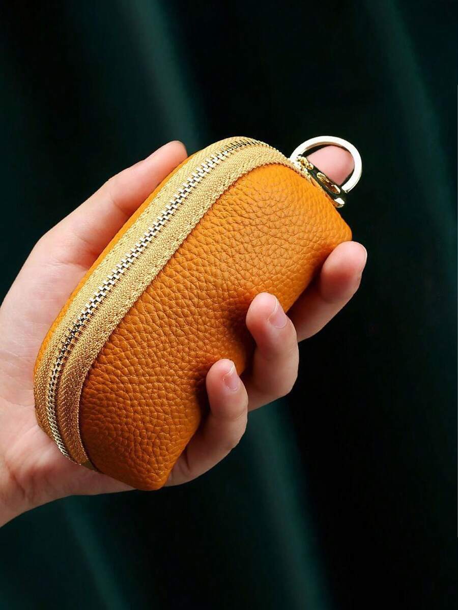 Monedero de cuero sintético suave, portacartas de gran capacidad, monedero, cartera exquisita de mujer, monedero para llaves de coche, bolsa de almacenamiento pequeña y linda para mujer, monedero para llaves simple y lindo, monedero para monedas mini para el hogar, portacartas, billetera pequeña, cartera de viaje