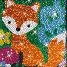 1 pieza Kit de pintura de diamantes 5D, Juego de arte de diamantes con rhinestones de colores, Juego de arte de pintura de diamantes de animales de dibujos animados de perforación completa adecuado para principiantes adultos, amigos, manualidades con gemas DIY, decoración de diamantes para paredes del hogar