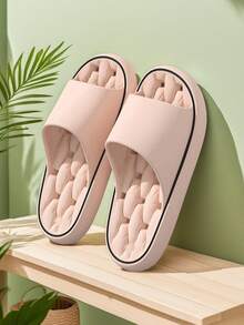 Breathable Slip-On Slippers, Indoor Non-Slip Bathroom Shower Slippers For Men And Women, Quick Drying, Odor Resistant, Suitable For Hotel Use - Pink - View 7