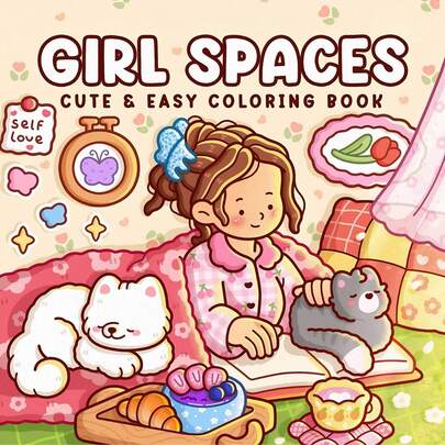 1 Livro "Espaço da Menina: Livro de Colorir Temático Coco", Adequado para Adultos e Adolescentes, Design de Espaço Super Fofo e Aconchegante, Ajuda a Relaxar (Livro de Colorir Espaço Aconchegante). Livros de Colorir Podem Liberar Emoções e Aliviar a Ansiedade | Presente Ideal para Feriados e Ocasiões Especiais, Adequado para Meninos, Meninas, Adolescentes e Crianças, Livro de Colorir Essencial para Wyoming