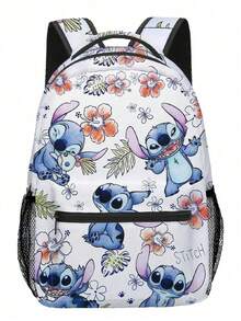 Stitch Primary School Bag Cartoon Backpack Large Capacity Backpack Fashionable And Versatile Anime Kawaii Cartoon School Bag For Travel Storage Bag For Travel Storage Bag