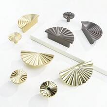 Luxury Solid Zinc Alloy Drawer Knobs, Cabinet Handles, Furniture Hardware For Modern Wardrobe, Vanity, Cupboard