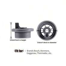 4pcs/8pcs Replacement Rollers/Wheels For Bosch Dishwasher AP2802428 165314 - Multicolor - View 9