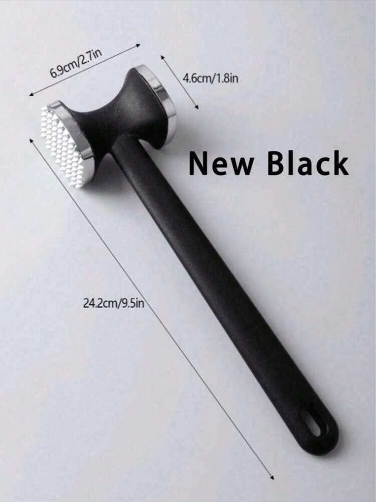 1/2pcs New Household Double-Sided Meat Hammer Aluminum Alloy Steak Hammer Meat Cutting Hammer Steak Hammer Chopping Hammer Household Household Meat Floss Hammer Suitable For Various Meats - Multicolor - View 6