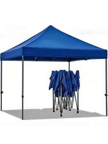 Carpa Toldo Plegable 2x2m Reforzado Lona - Multicolor - Ver 1