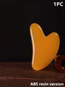 1/5 piezas Tabla de Gua Sha de polirresina para masaje facial, de ojos y corporal, relajación y cuidado de la piel - Multicolor - Ver 16